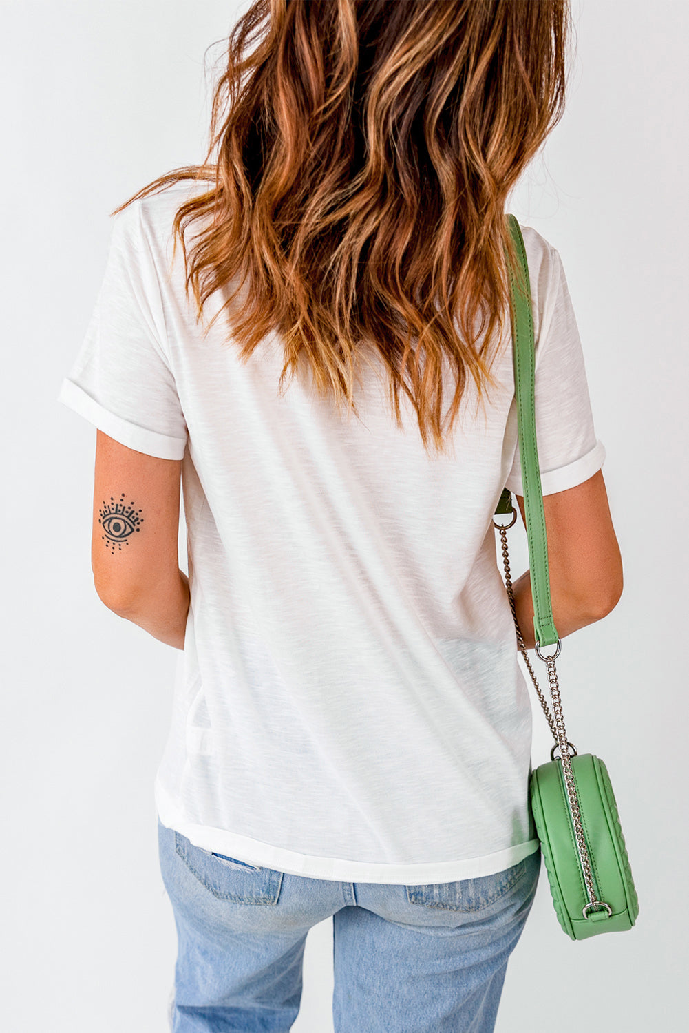 White Rugby Bowknot GAME DAY Graphic Tee